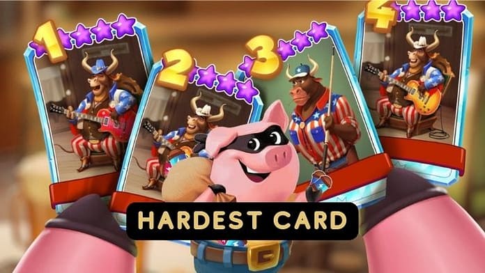 hardest card in coin master